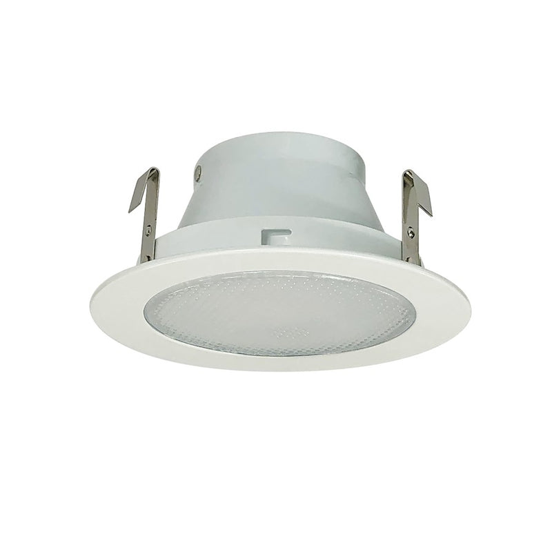 Nora Lighting 4", Lv, Albalite Shwr Trim Wht - NL-422W