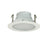 Nora Lighting 4", Lv, Albalite Shwr Trim Wht - NL-422W