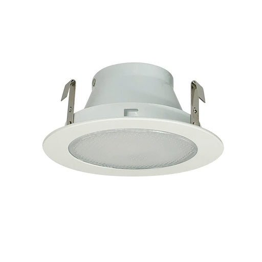 Nora Lighting 4", Lv, Albalite Shwr Trim Wht - NL-422W