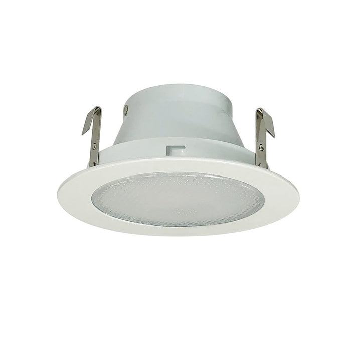 Nora Lighting 4", Lv, Albalite Shwr Trim Wht - NL-422W