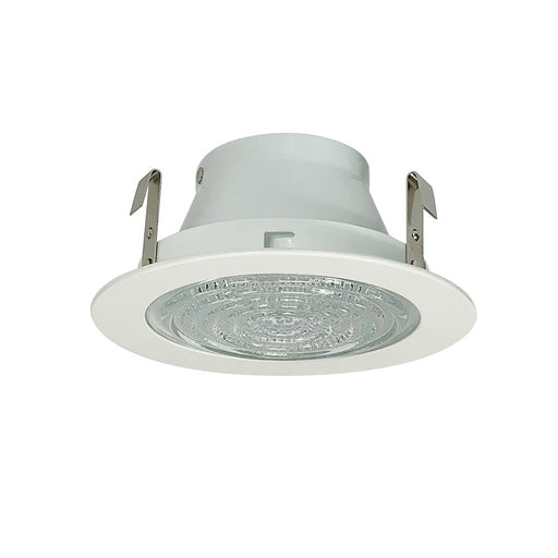 Nora Lighting 4", Lv, Fresnel Shwr Trim Wht - NL-423W