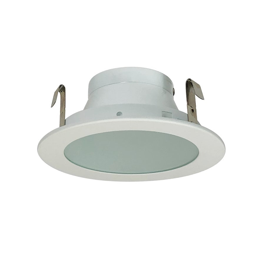 Nora Lighting 4", Lv, Frst Flat Shwr Trim Wht - NL-426W