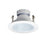 Nora Lighting 4",LV,DEEP REF.WHITE,WHITE RI, - NL-432WW