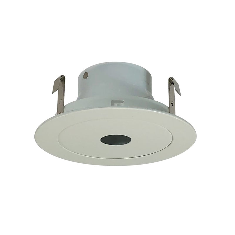 Nora Lighting 4",LV,1",PINHOLE,WHITE, - NL-440