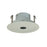 Nora Lighting 4",LV,1",PINHOLE,WHITE, - NL-440