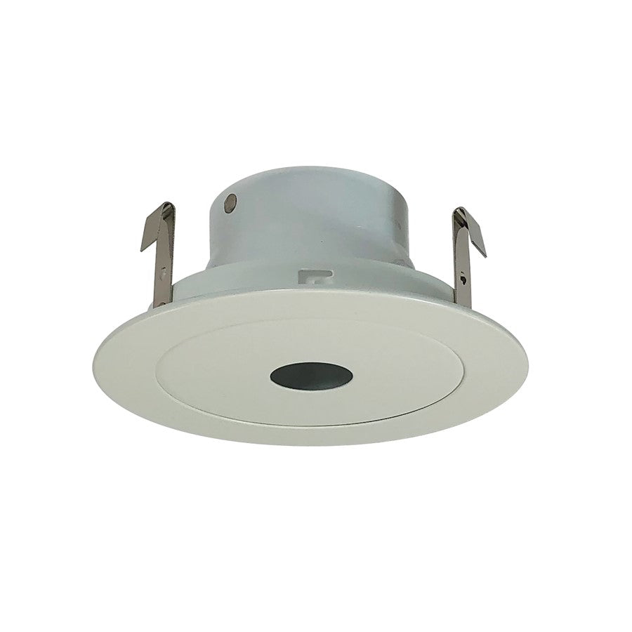 Nora Lighting 4",LV,1",PINHOLE,WHITE, - NL-440