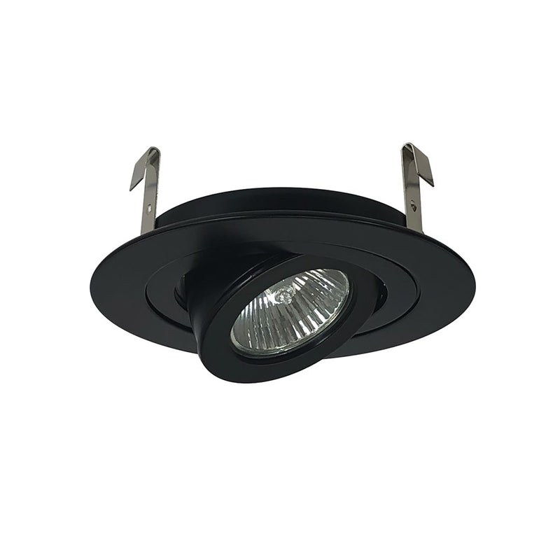 Nora Lighting 4", Lv Surface Adj Black - NL-465B