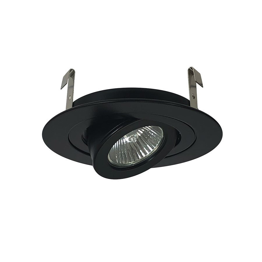 Nora Lighting 4", Lv Surface Adj Black - NL-465B