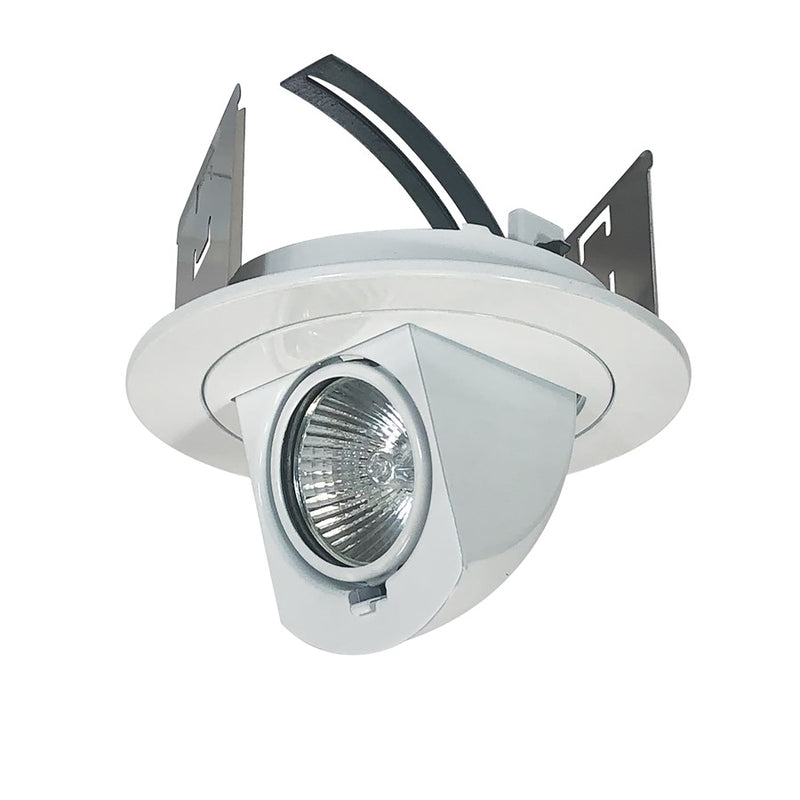 Nora Lighting 4",LV,ELBOW TRIM,ADJ,WHITE, - NL-470W
