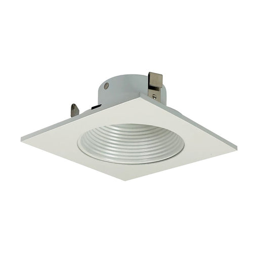 Nora Lighting 4" Wht Baffle, Sq Trim White - NL-4810WW