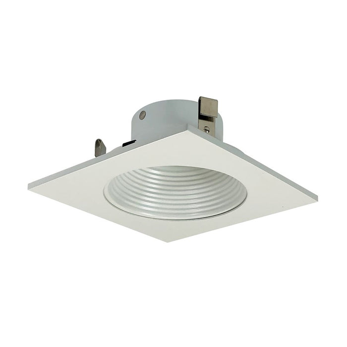 Nora Lighting 4" Wht Baffle, Sq Trim White - NL-4810WW