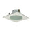 Nora Lighting 4" Flat Frost Lens, Sq Trm Wht - NL-4826W