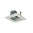 Nora Lighting 4"Square Trim Regress, Adj, Hz Ref, Wh - NL-4857HZHZW