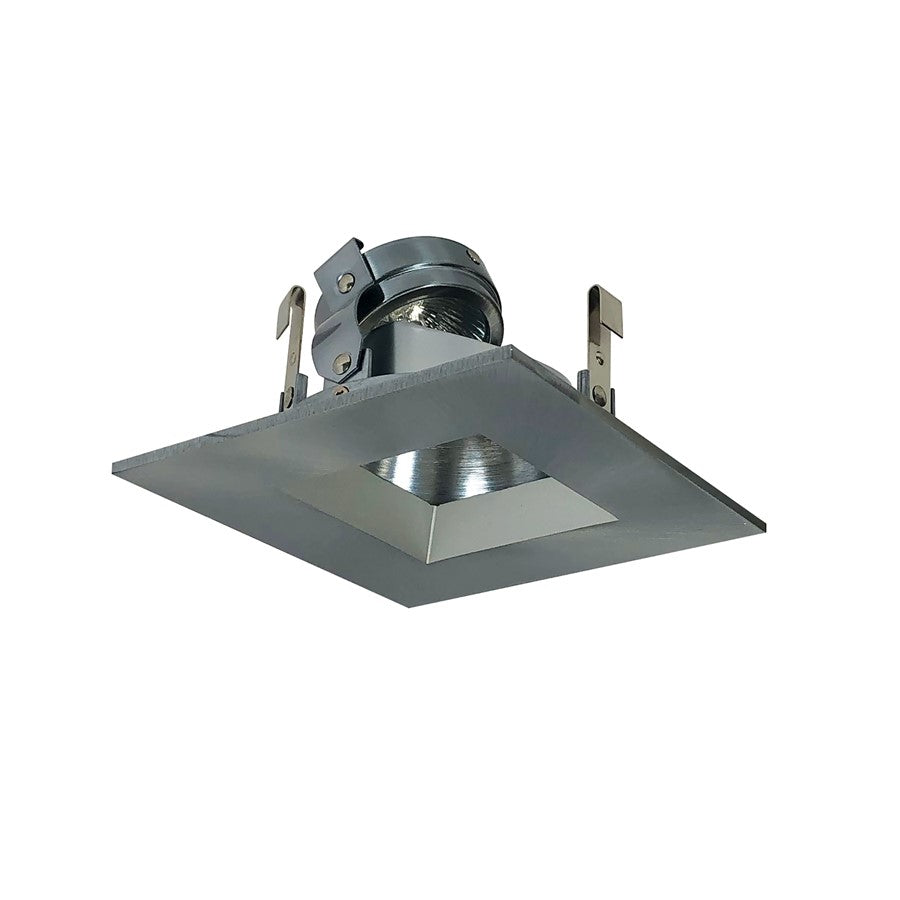 Nora Lighting 4"Square Trim Regress, Adj, Nat Ref, Na - NL-4857NN