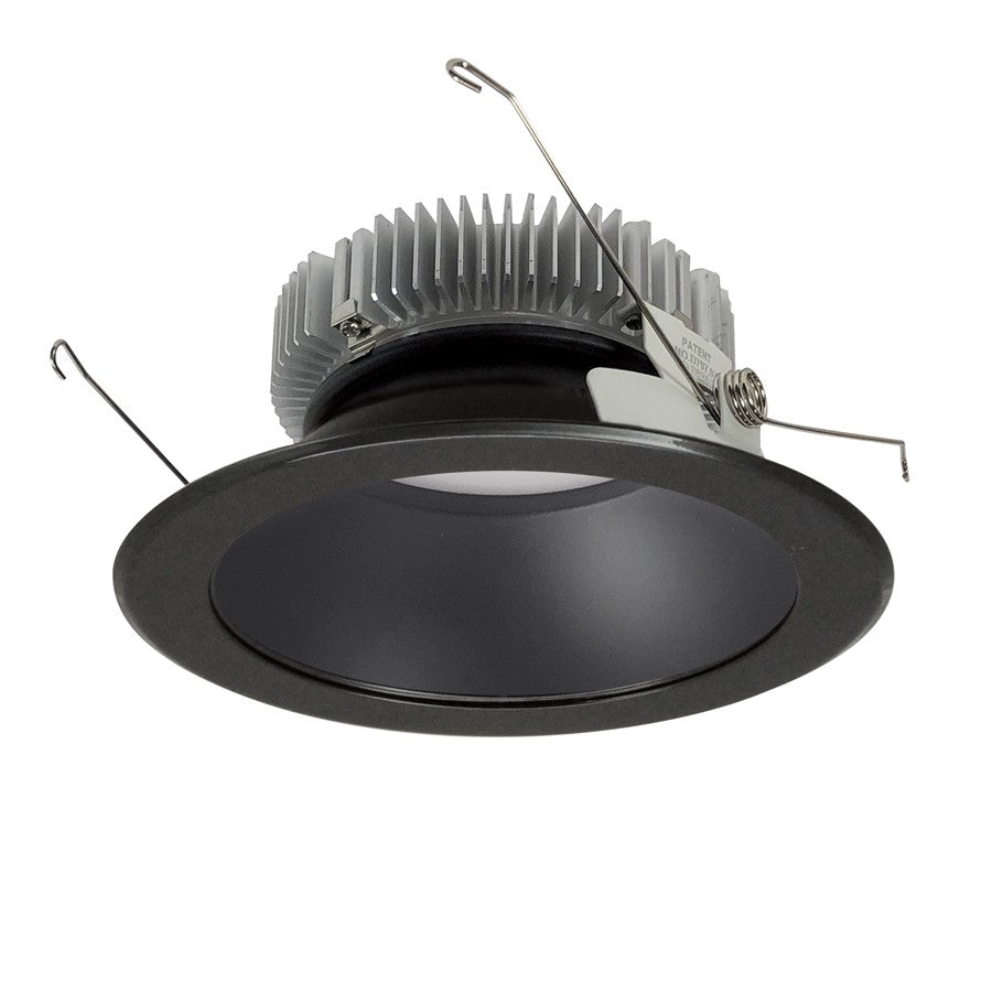 Nora 6" Cobalt High Lumen Reflector, 1500Lm/4000K, BK/Flange - NLCB2-6511540BB