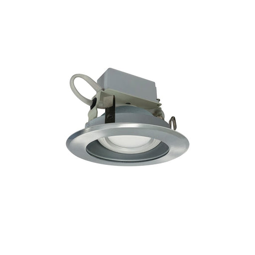 Nora 4" Cobalt LED Retro, 12W/3500K, Haze Reflect/Nat Met FL - NLCBC-46935XHZN