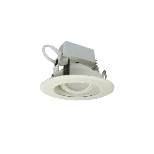 Nora 4" Cobalt LED Retrofit, 12W/3500K, MWH Reflector/Flange - NLCBC-46935XMPW