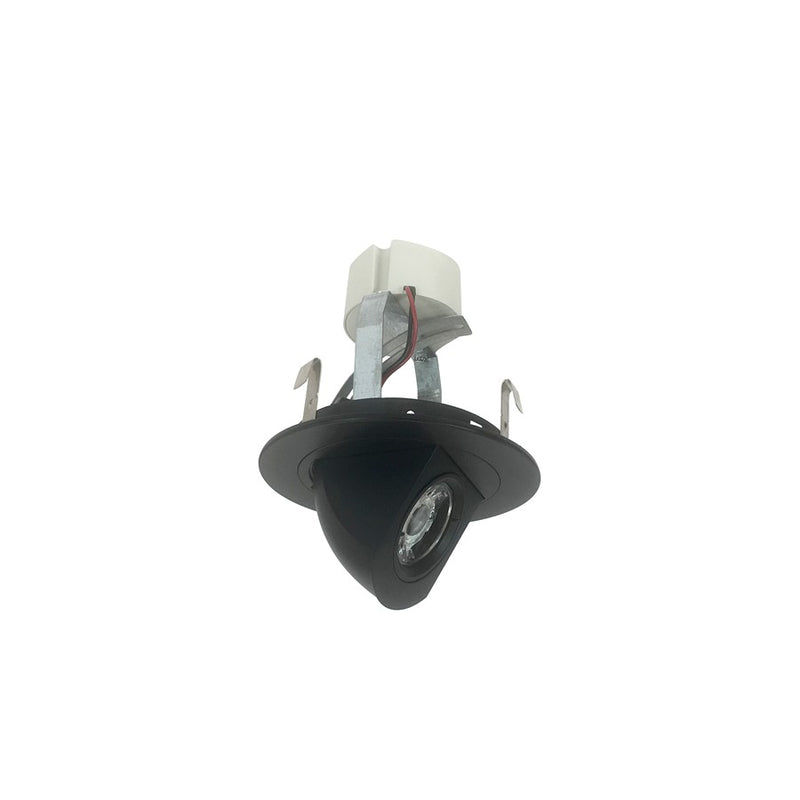 Nora 4" Cobalt Round Elbow LED Retrofit, 800Lm/12W/3000K, BK - NLCBC-47030XB-A