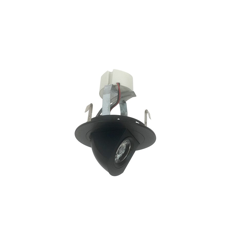 Nora 4" Cobalt Round Elbow LED Retrofit, 800Lm/12W/3000K, BK - NLCBC-47030XB-A