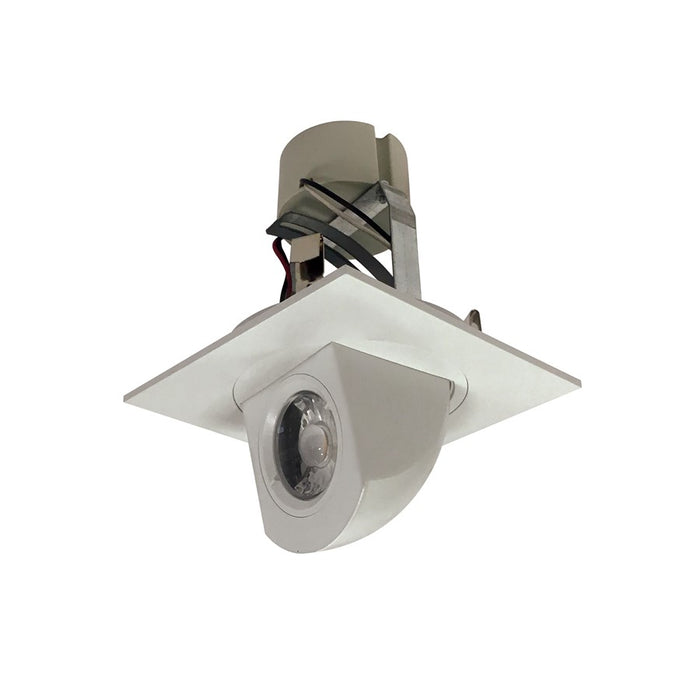 Nora 4" Cobalt Square Elbow LED Retrofit, 800Lm/12W/3000K, WH - NLCBC-487030XW-A
