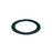 Nora Lighting Round Oversize Ring For 4" Cobalt Retrofit, Black - NLCBC-4OR-B