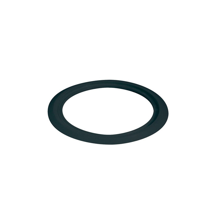 Nora Lighting Round Oversize Ring For 4" Cobalt Retrofit, Black - NLCBC-4OR-B
