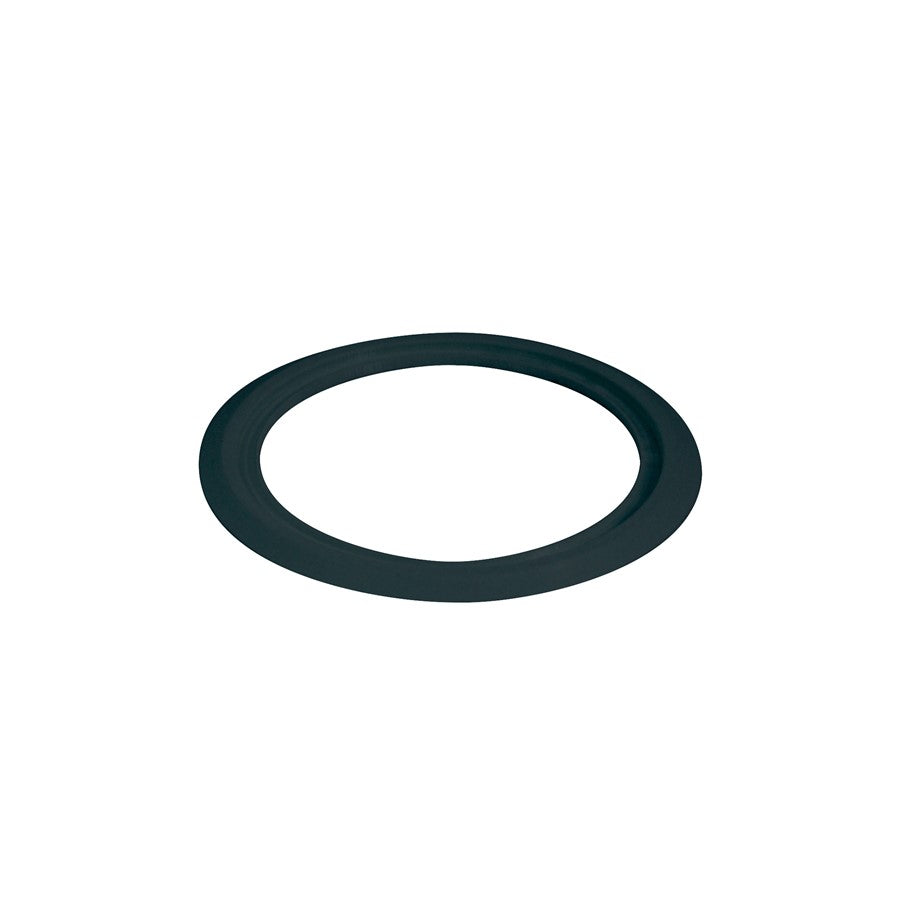 Nora Lighting Round Oversize Ring For 4" Cobalt Retrofit, Black - NLCBC-4OR-B