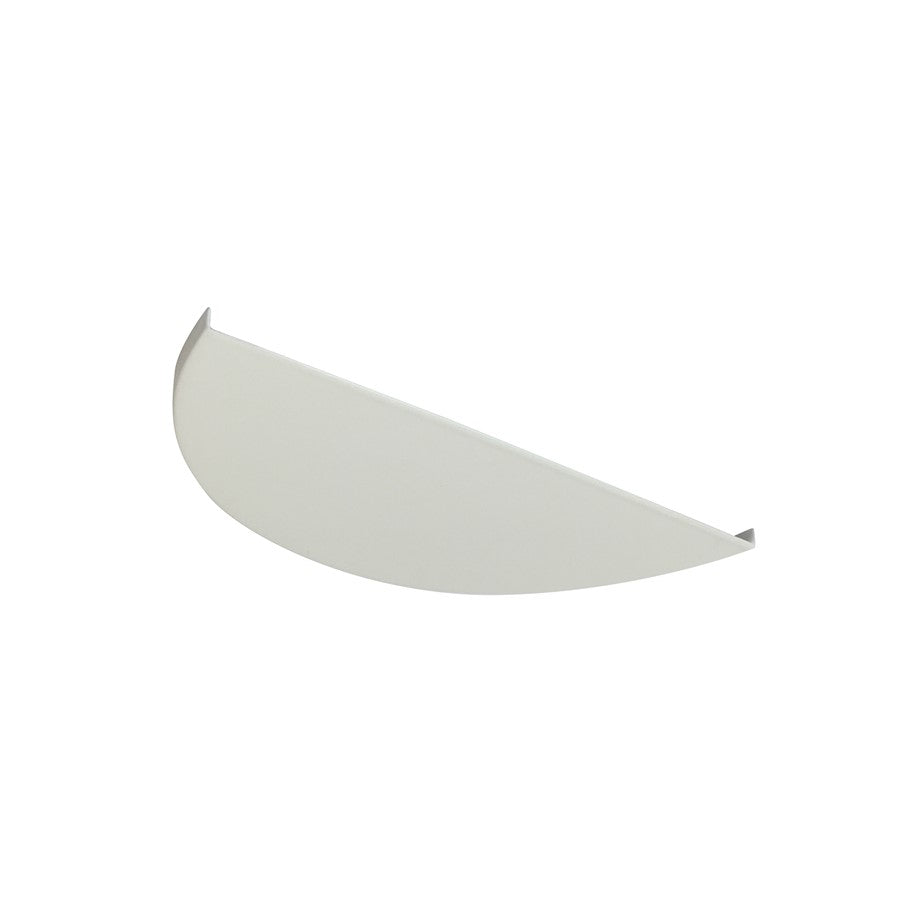 Nora Round Eyelid Accessory For 5" Cobalt Click Retrofit, White - NLCBC-5EYELIDW