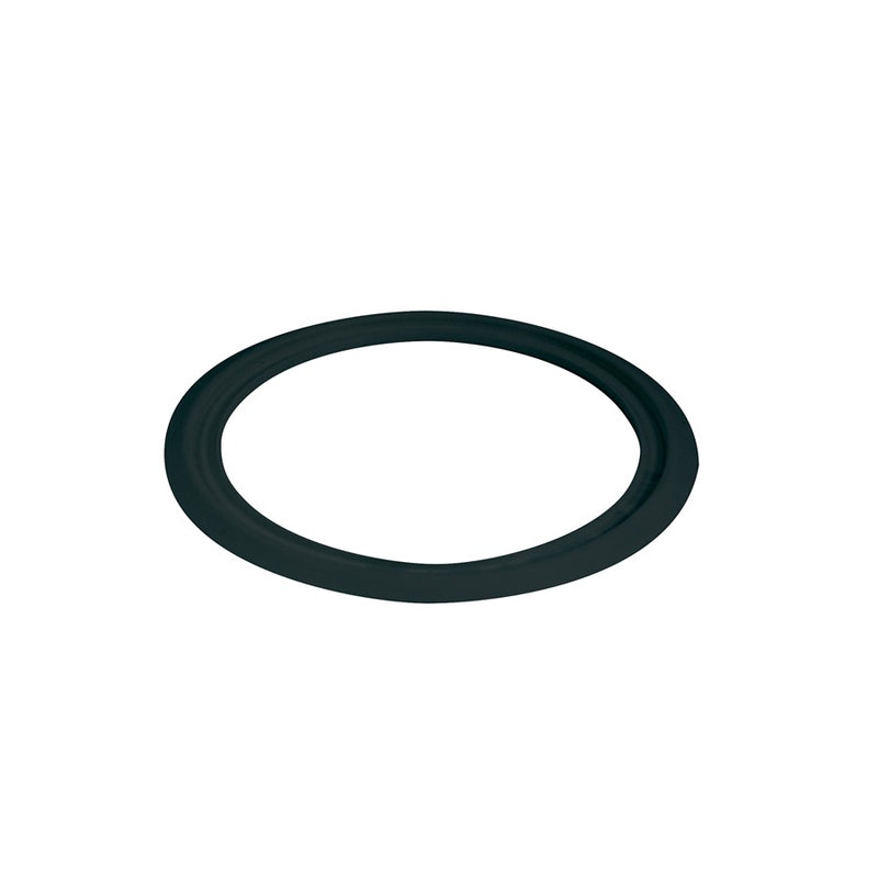Nora Lighting Round Oversize Ring For 5" Cobalt Retrofit, Black - NLCBC-5OR-B