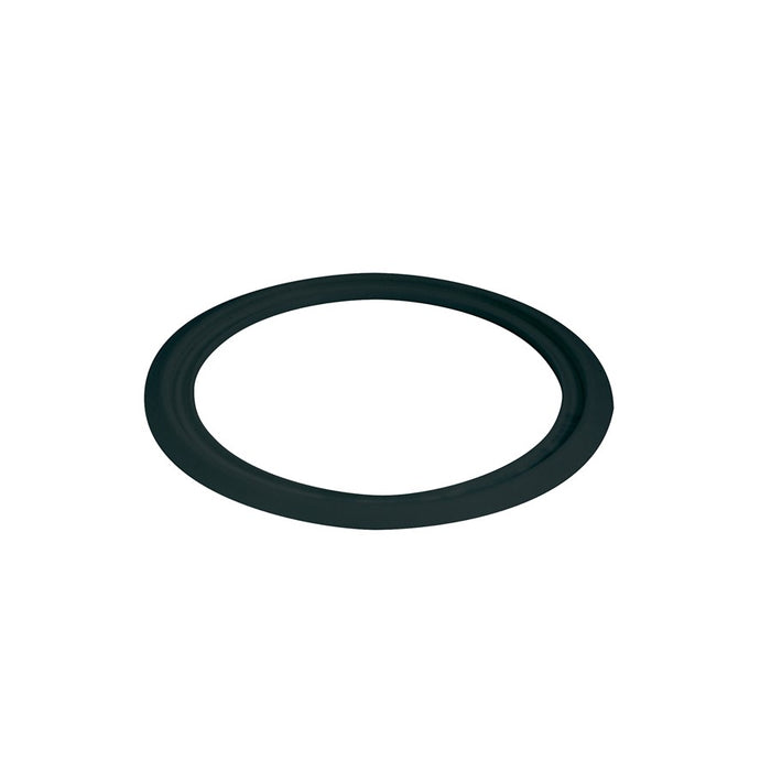 Nora Lighting Round Oversize Ring For 5" Cobalt Retrofit, Black - NLCBC-5OR-B