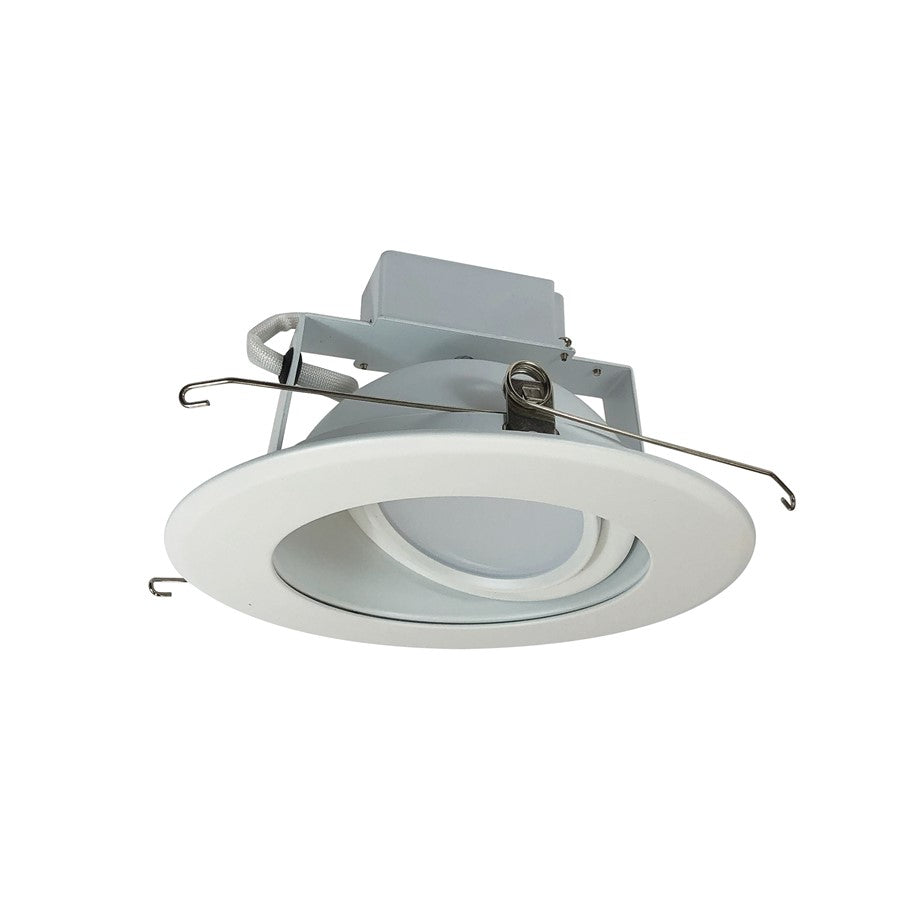 Nora 6" Cobalt LED Retrofit, 14W/3000K, MWH Reflector/Flange - NLCBC-66930XMPW