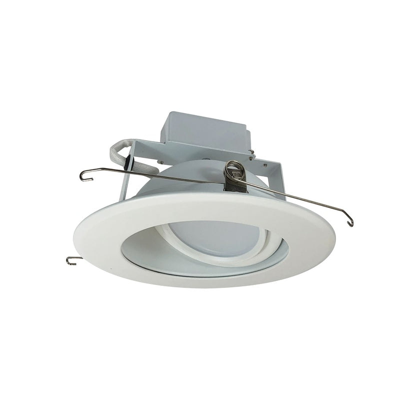 Nora 6" Cobalt LED Retrofit, 14W/3500K, MWH Reflector/Flange - NLCBC-66935XMPW