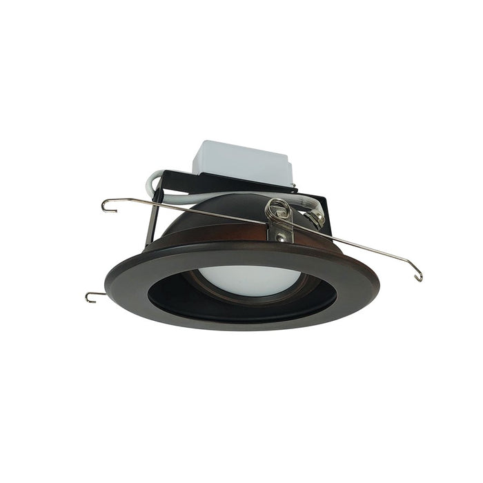 Nora 6" Cobalt LED Retrofit, 14W/4000K, BZ Reflector/Flange - NLCBC-66940XBZBZ