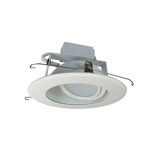 Nora 6" Cobalt LED Retrofit, 14W/4000K, MWH Reflector/Flange - NLCBC-66940XMPW