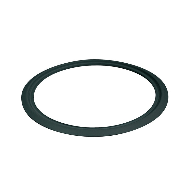 Nora Lighting Round Oversize Ring For 6" Cobalt Retrofit, Black - NLCBC-6OR-B