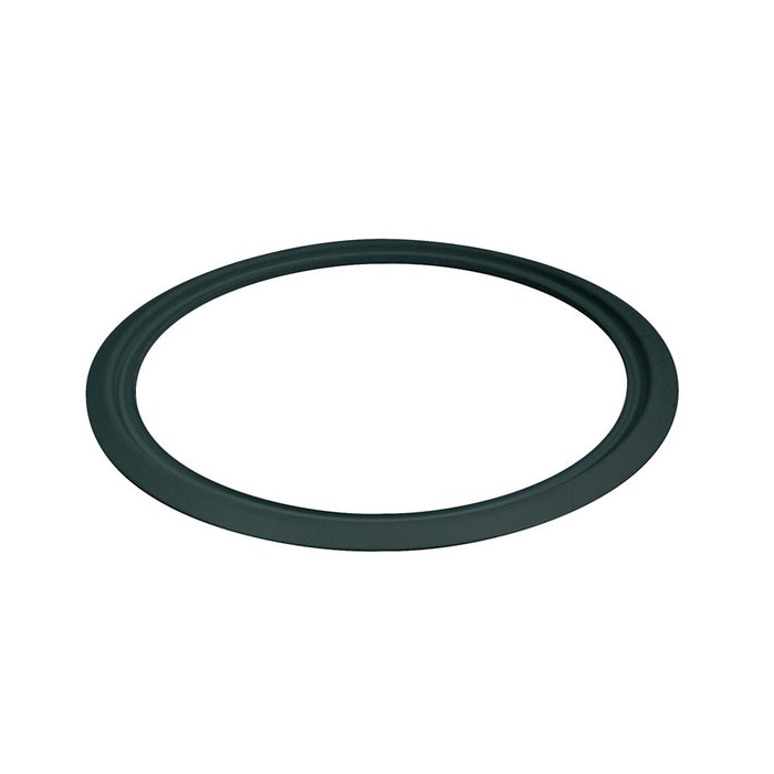 Nora Lighting Round Oversize Ring For 6" Cobalt Retrofit, Black - NLCBC-6OR-B