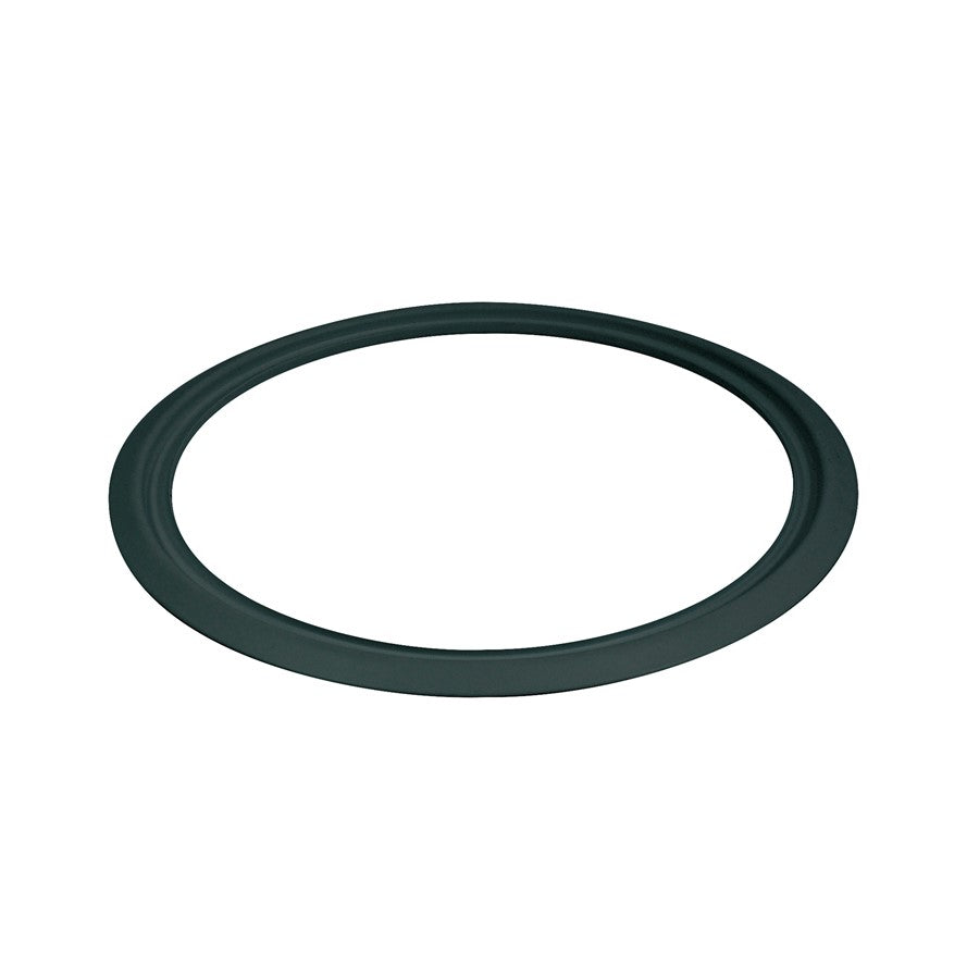 Nora Lighting Round Oversize Ring For 6" Cobalt Retrofit, Black - NLCBC-6OR-B