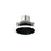 Nora 4" Cobalt Click Rnd, 2700K EM 1000lm Blk/Wht - NLCBC2-45127BW-10LE4EM