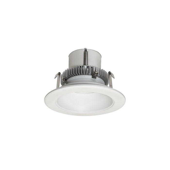 Nora 4" CC RD Retro Ref, 12W/2700K, MW/F, PW Emer - NLCBC2-45127MPW-10EM