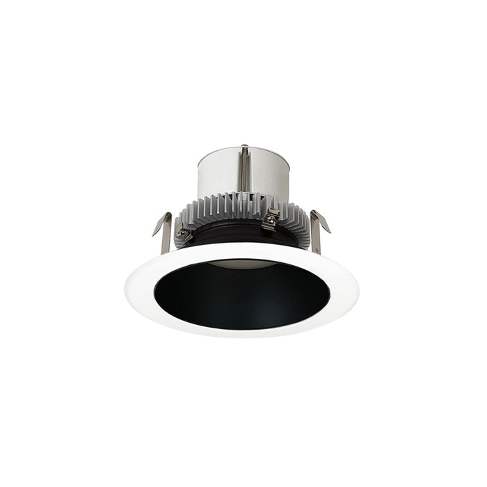 Nora 4" Cobalt Click RD Retro Reflect, 12W/3000K, BK/WH FL - NLCBC2-45130BW-10
