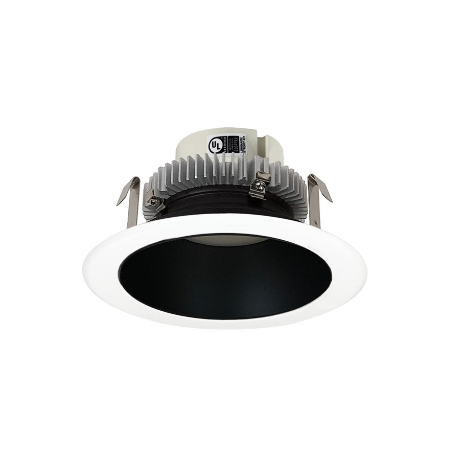 Nora 4" Cobalt Click Rnd Retro Rfl, Blk/Wht - NLCBC2-451TWBW-10