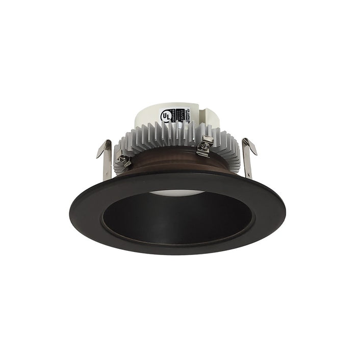 Nora 4" Cobalt Click Rnd Retro Rfl, Brz Rfl/Flg, Brz - NLCBC2-451TWBZBZ-10