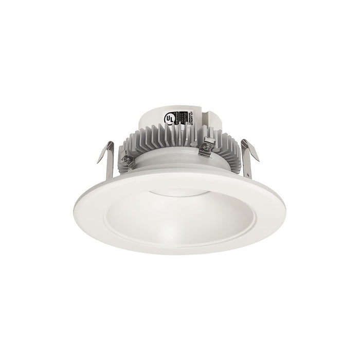 Nora 4" Cobalt Click Rnd Retro Rfl, Wht Rfl/Flg, Wht - NLCBC2-451TWWW-10