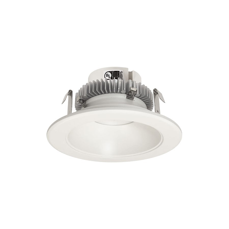 Nora 4" Cobalt Click Rnd Retro Rfl, Wht Rfl/Flg, Wht - NLCBC2-451TWWW-10