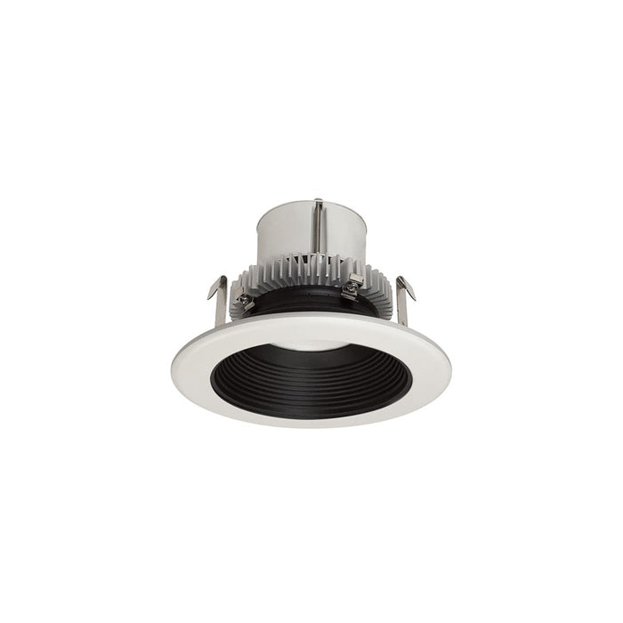 Nora 4" Cobalt Click Rnd Retro, 2700K EM 1000lm Blk/Wht - NLCBC2-45227BW-10EM