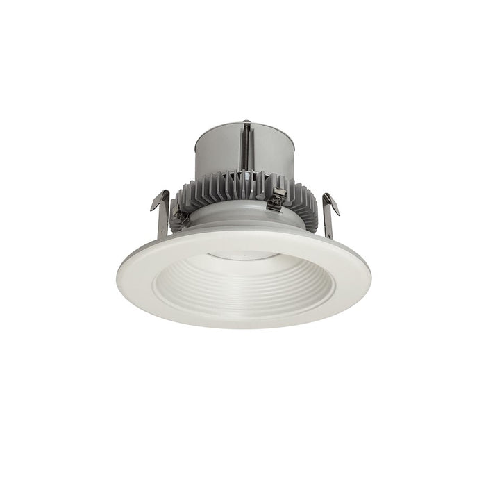 Nora 4" Cobalt Click RD Retro Baffle, 12W/2700K, WH/Flange - NLCBC2-45227WW-10