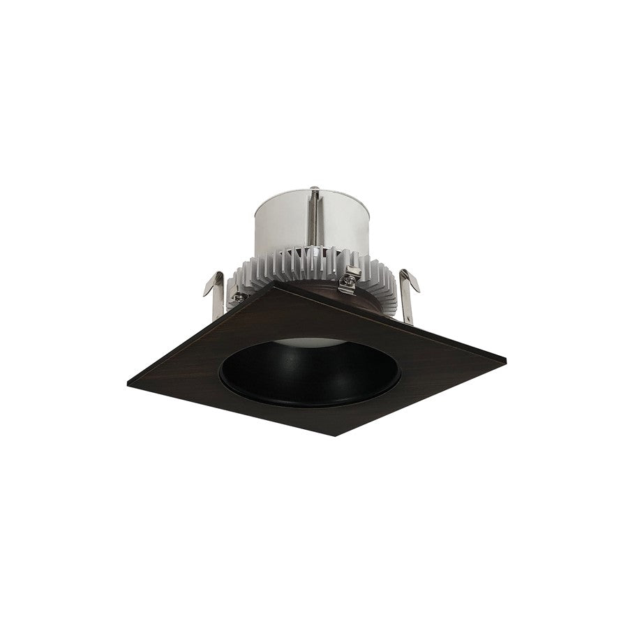 Nora 4" Cobalt Click Sq Retro Rfl/Rnd Ap, Brz, 3000K, Brz - NLCBC2-45330BZBZ-A