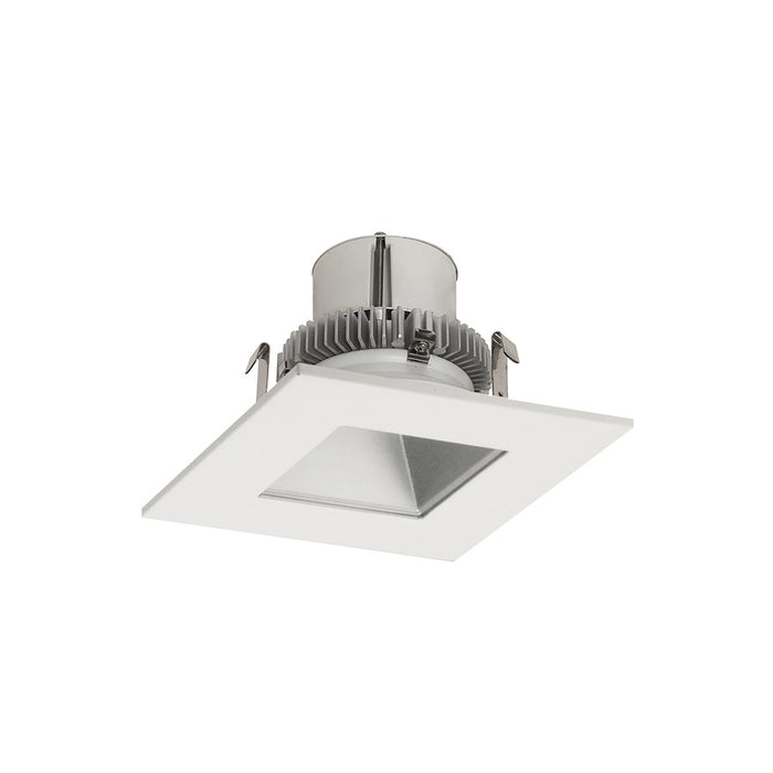 Nora 4" CC SQ Retro Ref/SQ Aper, 12W/3000K, HZ/WH FL - NLCBC2-45630HZW-10