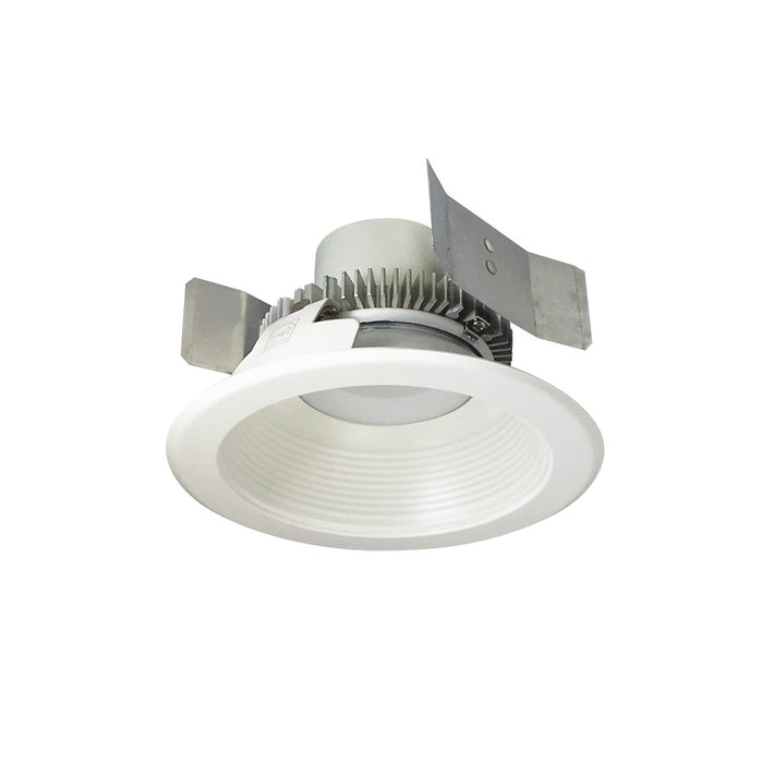 Nora 5" Cobalt Click RD Retro Baffle, 12W/3500K, MWH/Flange - NLCBC2-55235MPW-10