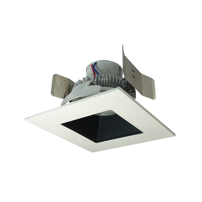Nora 5" Cobalt Click Sq Retro Rfl/Sq, 3500K 750lm Blk/Wht - NLCBC2-55635BW-ALE4
